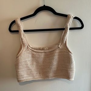 UO Isla Knit Cropped Tank Top